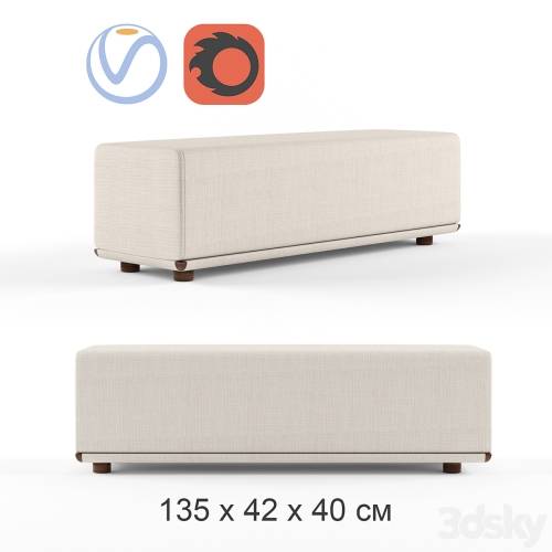 '3dsky Pro - Bench ADAM Giorgetti'