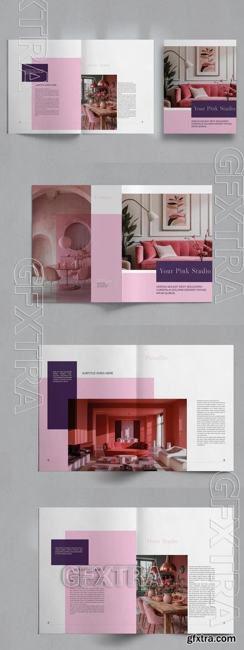 Pink Studio Proposal Brochure 8VBN2DD Pink Studio Proposal Brochure 8VBN2DD