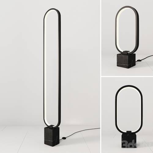 '3dsky Pro - Cinta floor and table lamp'