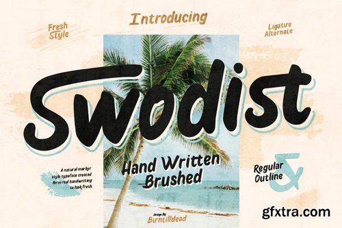 CreativeMarket - Swodist Font