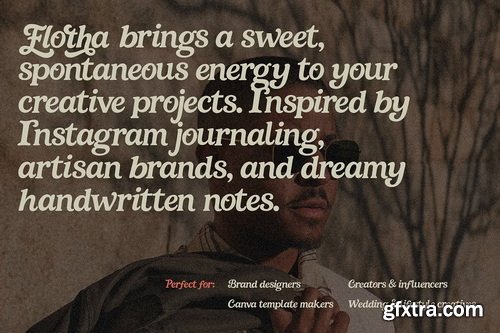 CreativeMarket - Flotha Bold & Playful Display Font