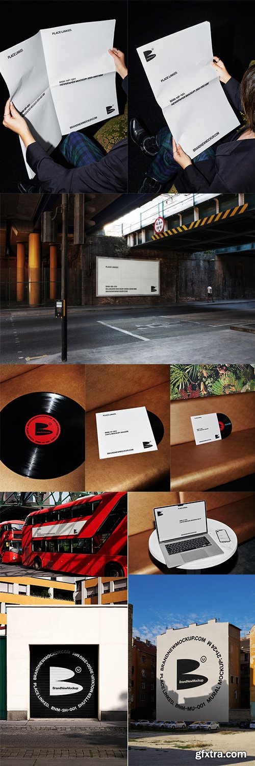 BrandNewMockup - Various Mockup Pack