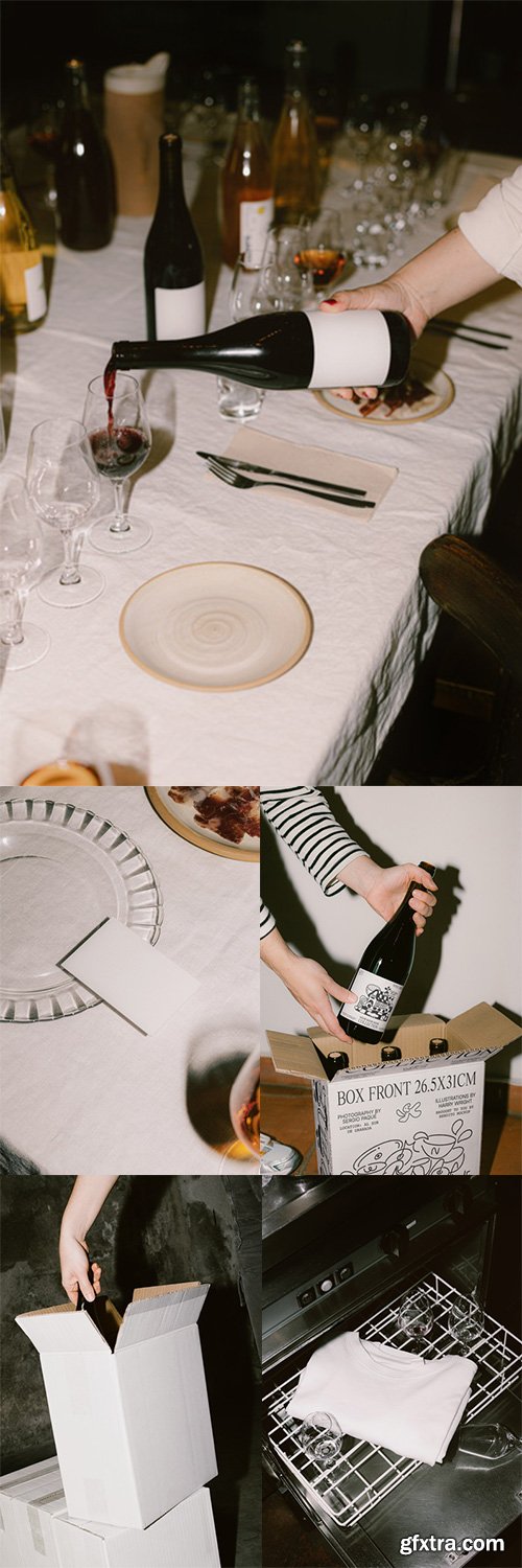 Bendito Mockup - Wine Wine Wine Mockup Collection Vol 3