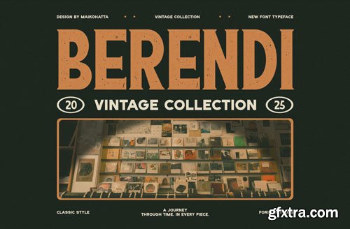 Rebun Fuaneri - Decorative Retro Display Font