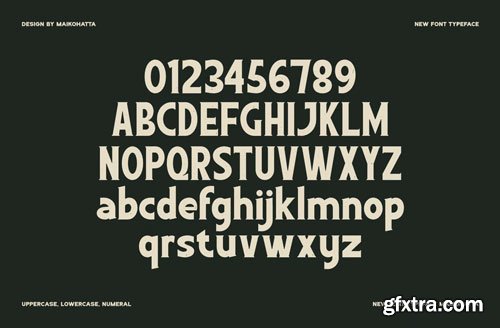 Rebun Fuaneri - Decorative Retro Display Font