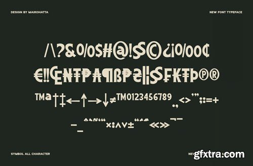 Rebun Fuaneri - Decorative Retro Display Font