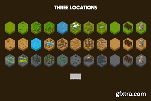 Craftpix - Tactical Strategy Game Tileset