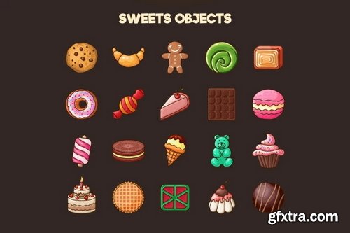 Craftpix - Sweets 2D Game Items