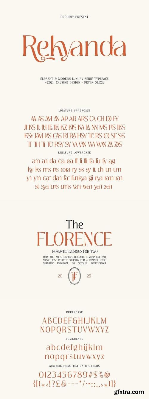 Rekyanda Luxury Serif