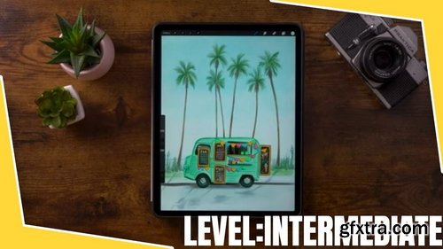 Art with Flo - Watercolor Foodtruck