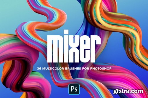 Chromasupply - Mixer: Multicolor Brushes (Photoshop)