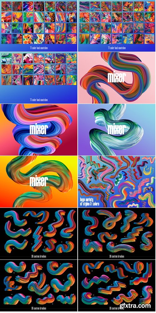 Chromasupply - Mixer: Multicolor Brushes (Photoshop)