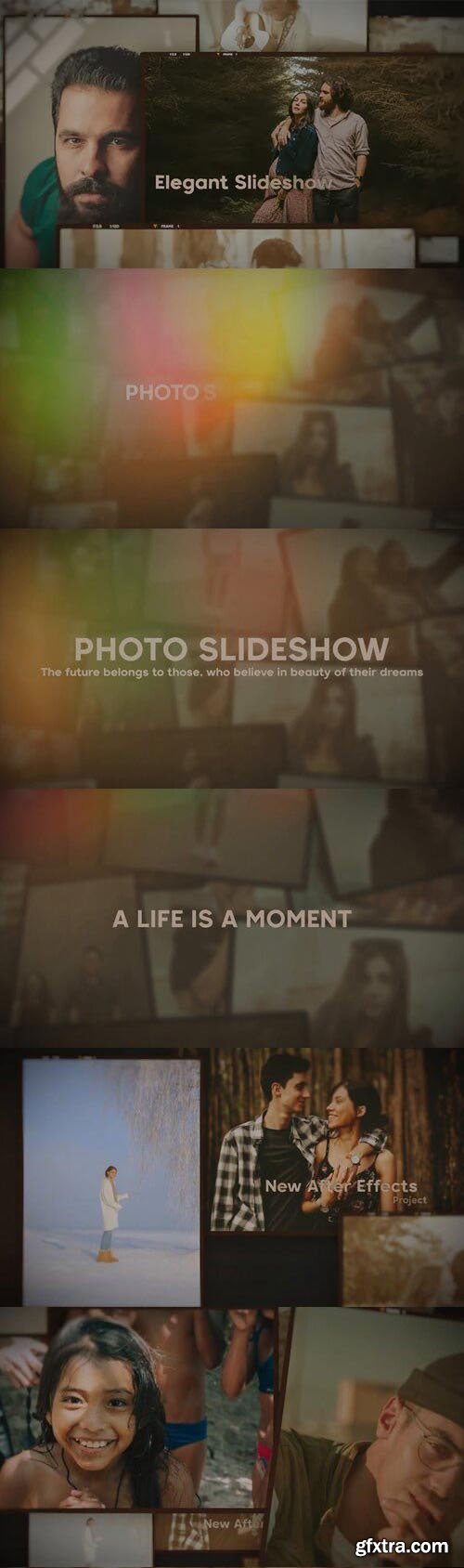 Photo Slideshow - Memories - After Effects Project