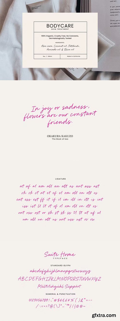 Suite Home - Handwritten Script Font Suite Home - Handwritten Script Font