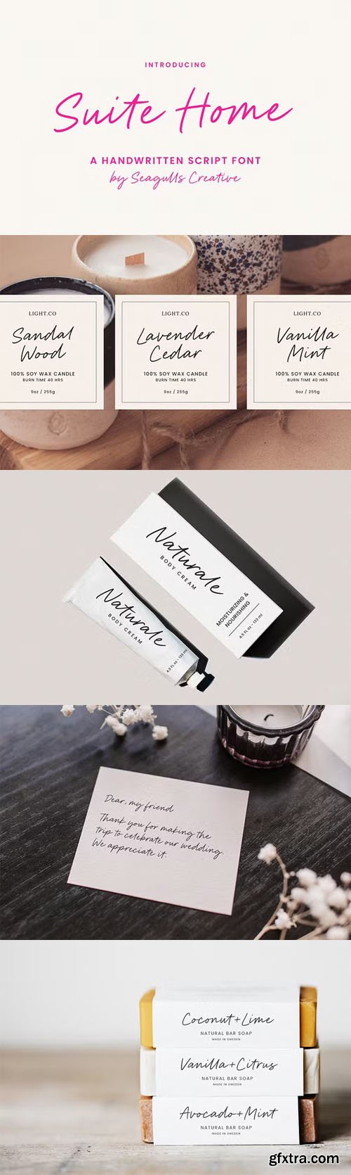 Suite Home - Handwritten Script Font