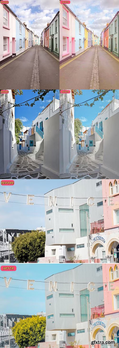 10 Pastel Mobile & Desktop Presets for Lightroom