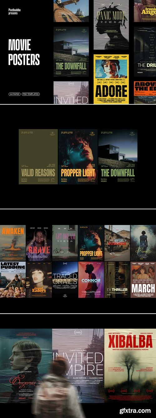 CreativeMarket - Movie Posters Collection 291275492