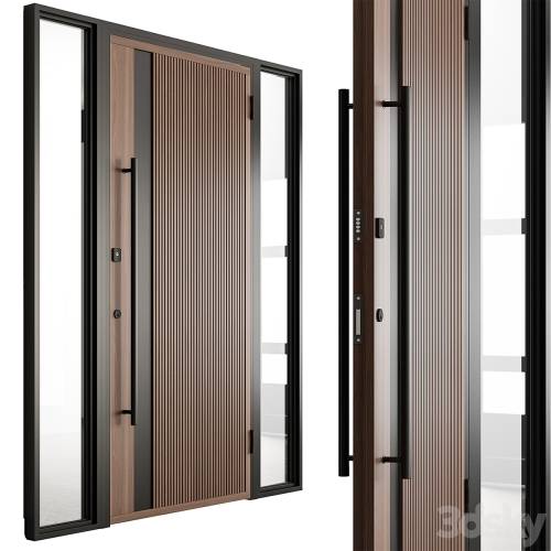 '3dsky Pro - Wooden Front Door - Set 100' '3dsky Pro - Wooden Front Door - Set 100'