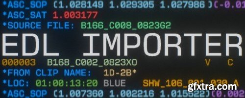 Aescripts - EDL Importer v1.0 Aescripts - EDL Importer v1.0