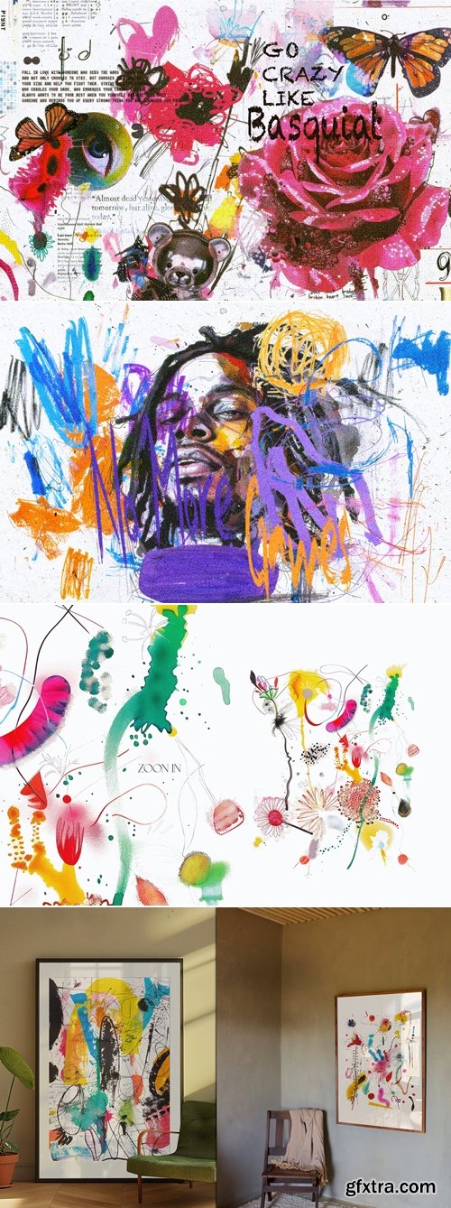 CreativeMarket - Go Crazy 148904540