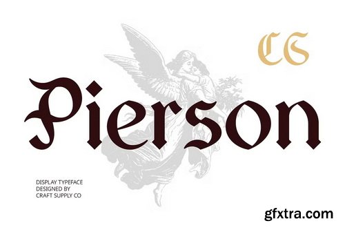CreativeMarket - CS Pierson – Gothic Font