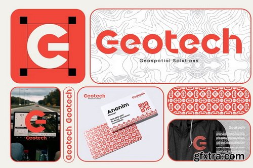 CreativeMarket - UT Gixora Metric - A Geometric Font