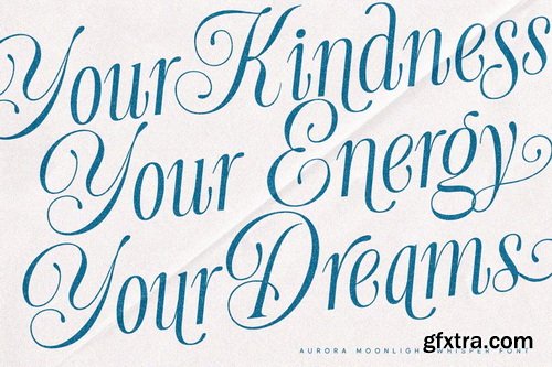 CreativeMarket - Aurora Moonlight Dreamy Serif Font
