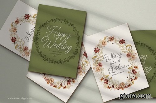 CreativeMarket - UT Nikahan Script - A Wedding Font