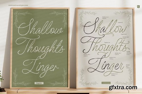 CreativeMarket - UT Nikahan Script - A Wedding Font