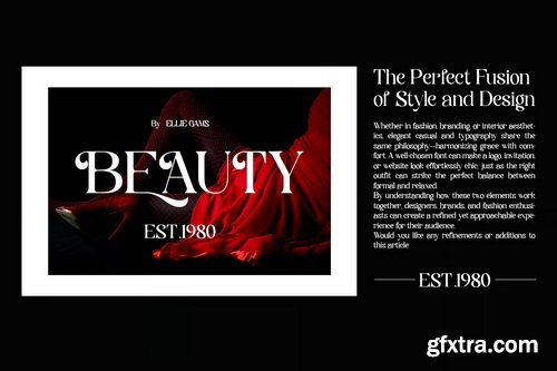 Classic Vogue - Modern Elegant Serif