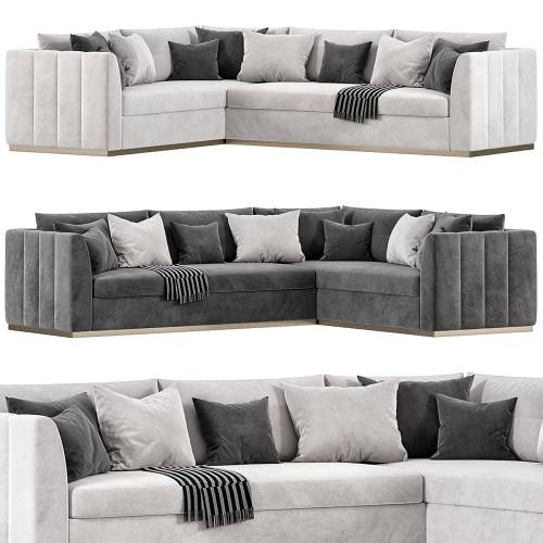 '3dsky Pro - Paris Corner Sofa By Horchow'