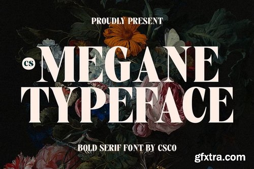 CreativeMarket - CS Megane – Bold Font