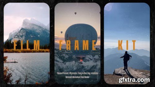 MotionArray - Film Frames Kit Premiere Pro Preset