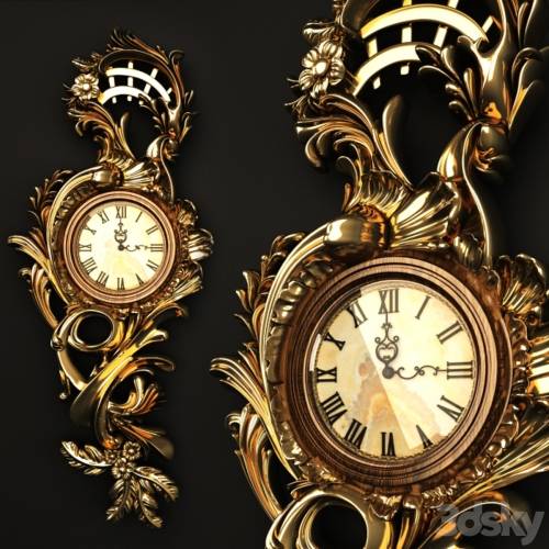 '3dsky Pro - Antique Wall Clock'
