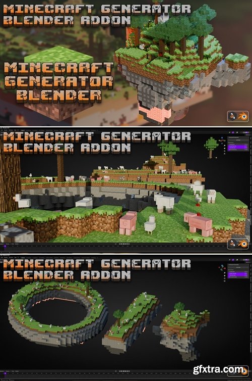 Blender Market - Blocks Generator v1.0