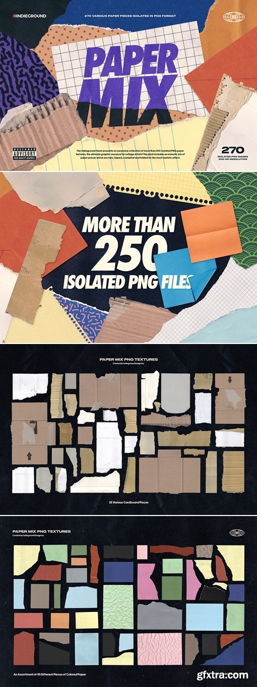 CreativeMarket - Paper Mix 13441171