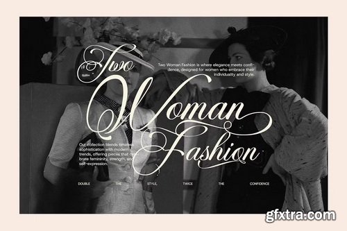 CreativeMarket - Bathsaida Calligraphy Script Font