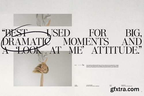 CreativeMarket - Ethic Serif 6-Weight Classy Family
