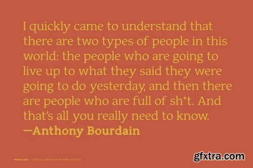 CreativeMarket - Northlake - A Rustic Serif Font