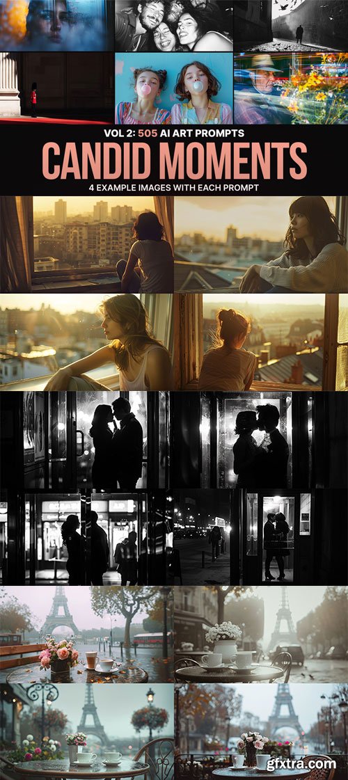 505 Ai Art Prompts For Candid Moments
