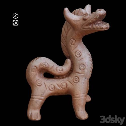 '3dsky Pro - Sculpture Dragon'