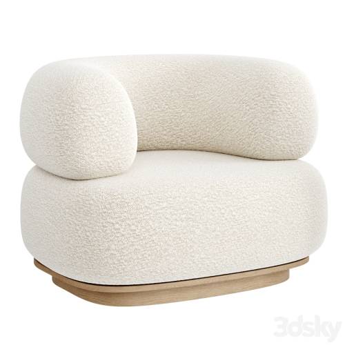 '3dsky Pro - Split armchair'