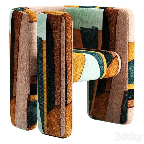 '3dsky Pro - Fairfax Chair - Left Hand Facing'