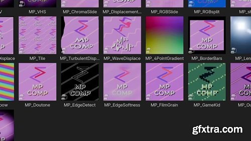 MP Comp - Blender Compositor Presets v1.0.1 for Blender