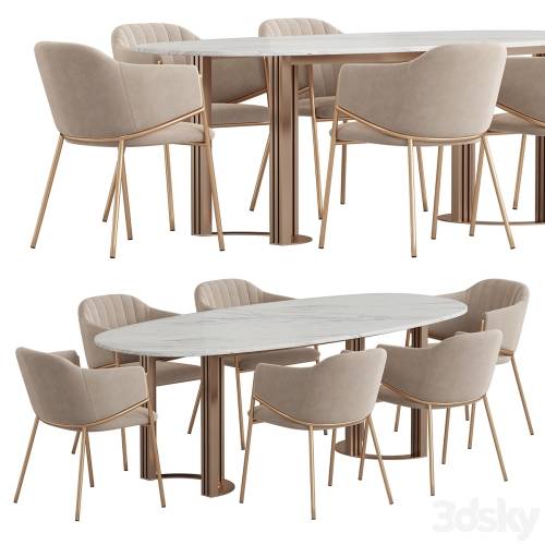 '3dsky Pro - Lord Dill Dining set'