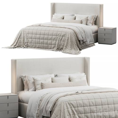 '3dsky Pro - Winged Bed by Lorinzer Living'