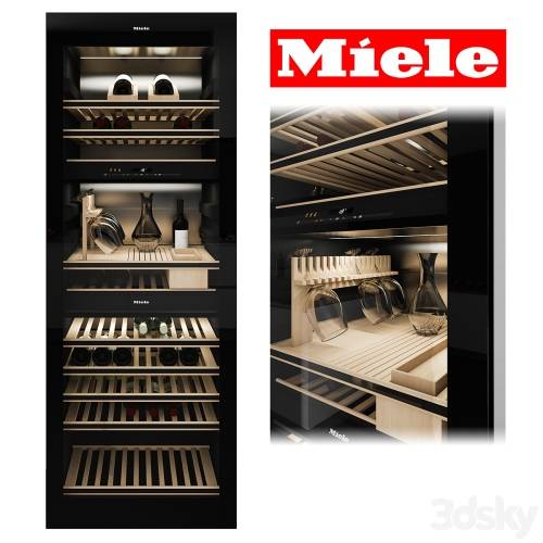 '3dsky Pro - Wine Fridge Miele KWT 6832 SGS'