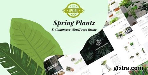 Themeforest - Spring Plants - Gardening & Houseplants WordPress Theme 21580907 v3.7