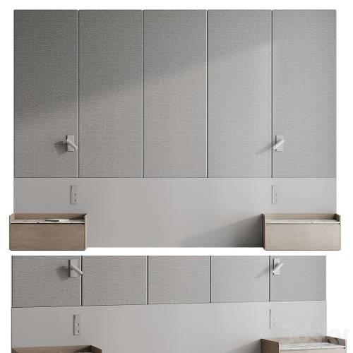 '3dsky Pro - Headboard 003' '3dsky Pro - Headboard 003'