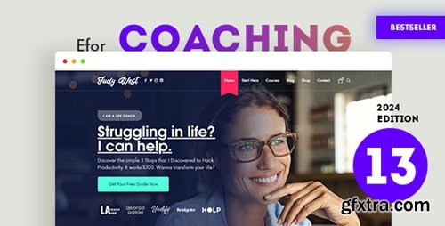 Themeforest - Efor - Coaching & Online Courses WordPress Theme 22838389 v13.1.4 - Nulled